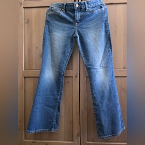 GAP Women's Flare Jeans in Classic Blue